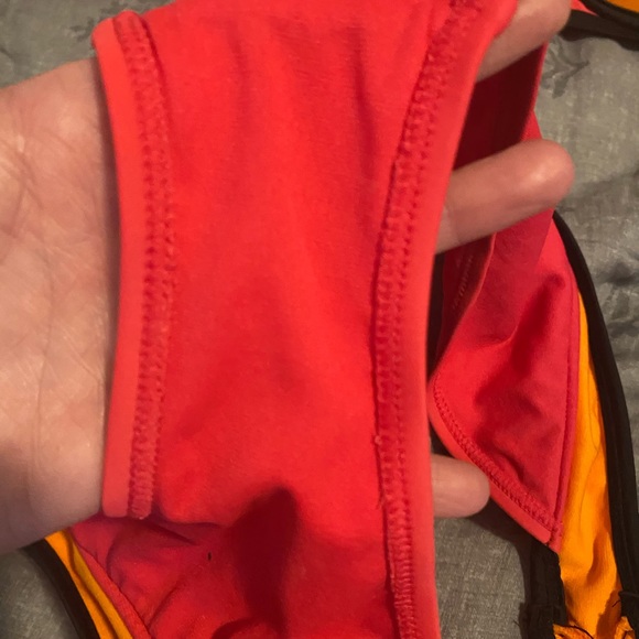 SEXY NEON LINGERIE👁BIKINI-NWOT!!Large top Med bot - Picture 8 of 12